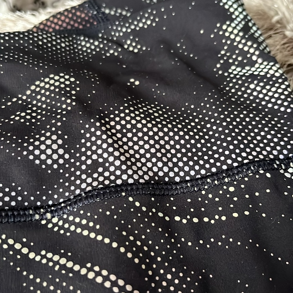 Athleta Swirl Lighting Reflective Supersonic 7/8 … - image 3